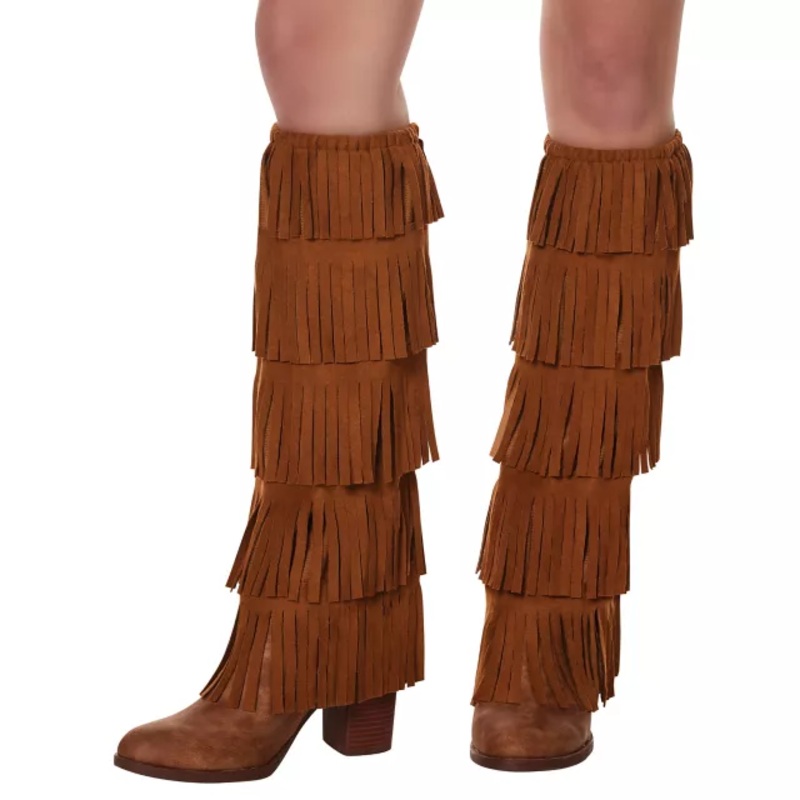 60's Fringe Boot Covers  ONE SIZE FITS MOST