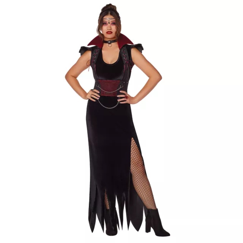 Adult Blood Gothic Vampire Costume BLACK ADULT SMALL