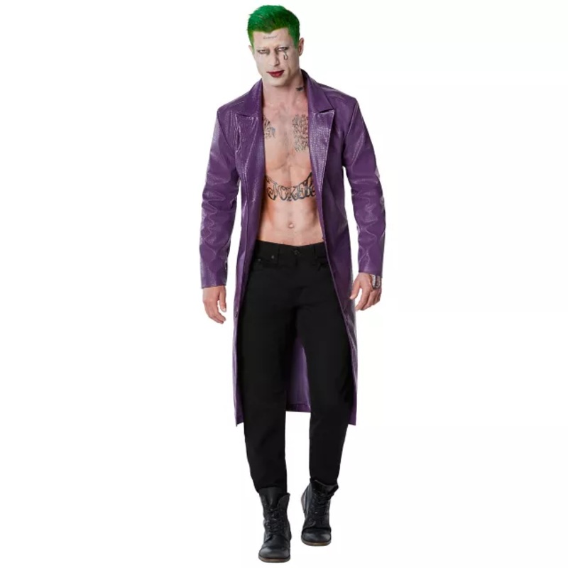 Adult Joker Jacket - Suicide Squad PURPLE ADULT SMALL