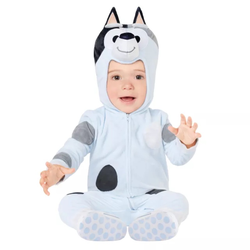 Baby Muffin Jumpsuit Costume - Bluey GRAY 0 TO 6 MONTHS