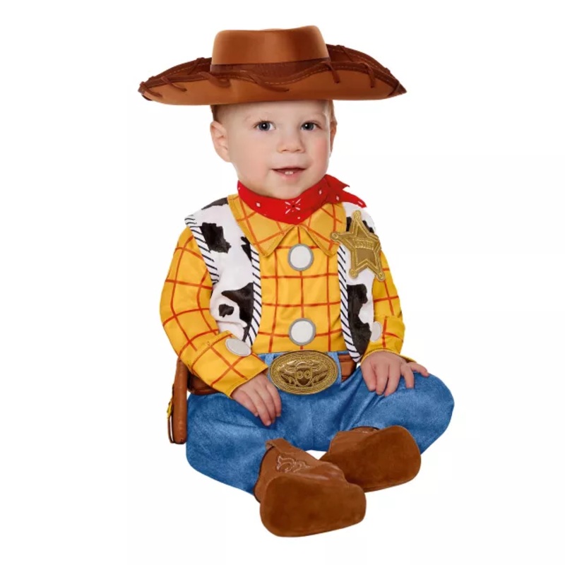 Baby Woody Costume - Toy Story BROWN 0 TO 6 MONTHS