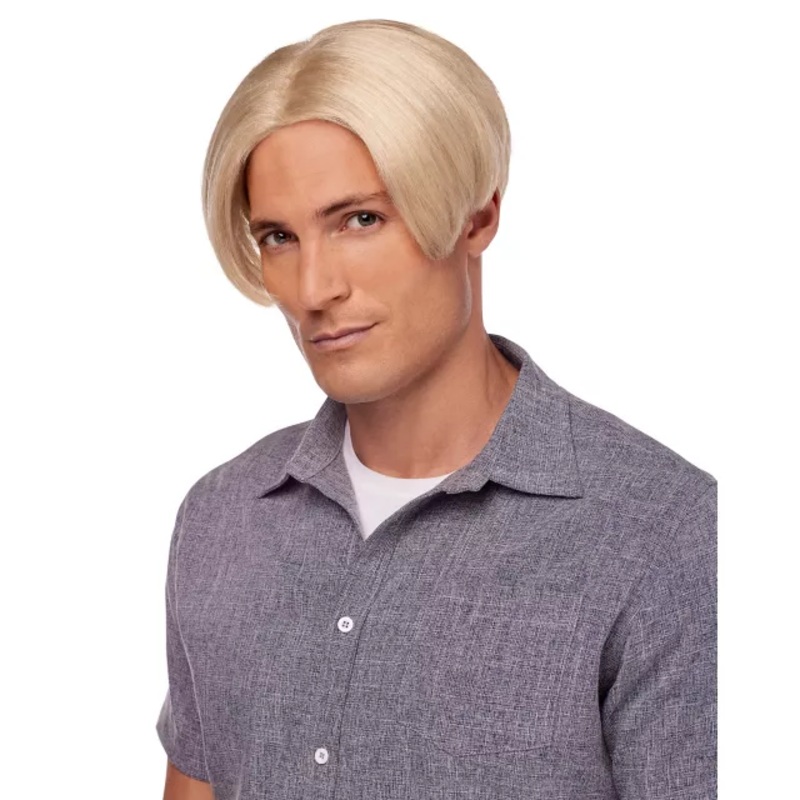 Blonde Middle Part Wig BLONDE ONE SIZE FITS MOST