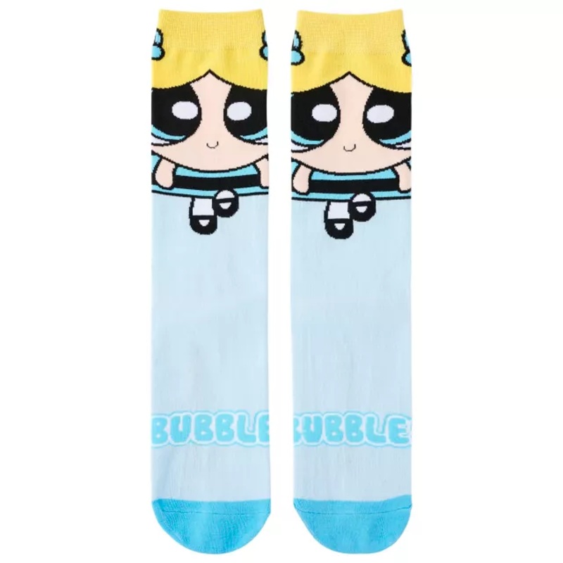Bubbles Crew Socks - The Powerpuff Girls BLUE ONE SIZE FITS MOST