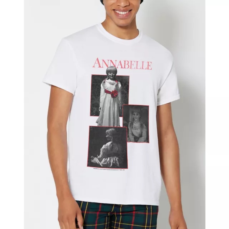 Collage Annabelle T Shirt WHITE ADULT SMALL