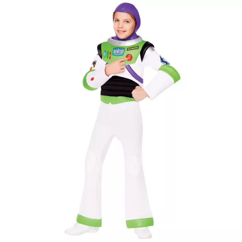 Kids Buzz Lightyear Costume - Toy Story GREEN CHILD SMALL