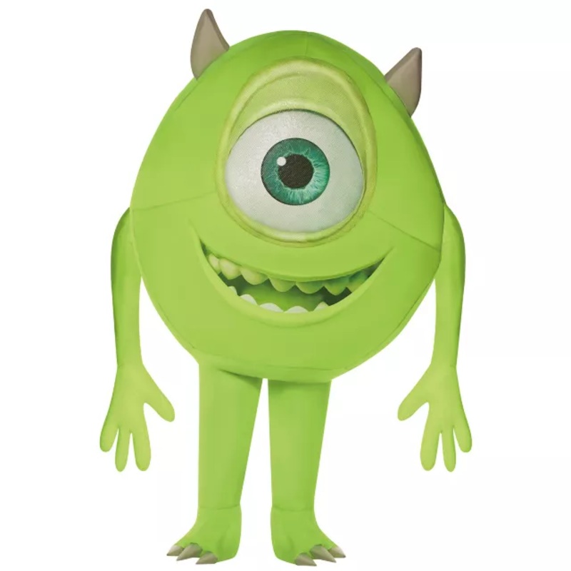 Kids Mike Wazowski Inflatable Costume - Monsters Inc. GREEN CHILD ONE SIZE