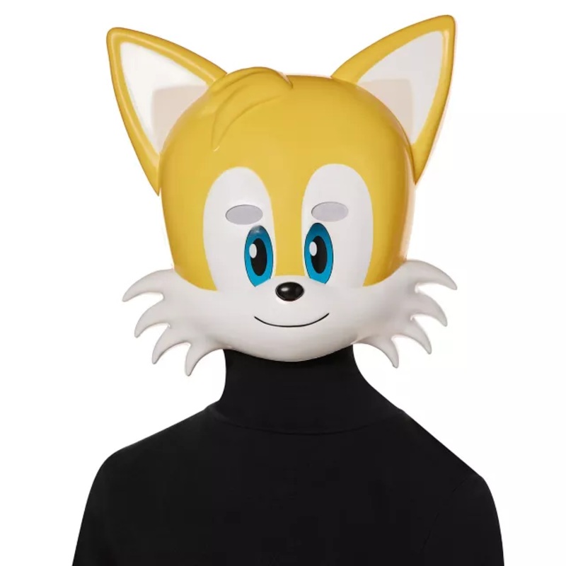 Kids Tails Half Mask - Sonic the Hedgehog YELLOW CHILD ONE SIZE