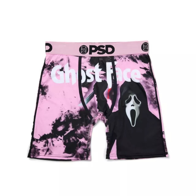 PSD Pink Ghost Face Boxers PINK ADULT SMALL