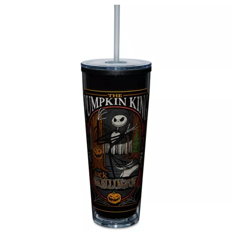 Pumpkin King Jack Skellington Cup with Straw 26 oz. - The Nightmare Before Christmas MULTI-COLOR 22 OUNCE
