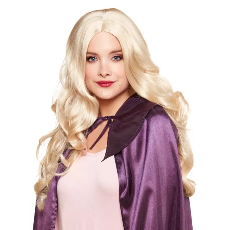 Sarah Sanderson Wig Deluxe - Hocus Pocus BLONDE ONE SIZE FITS MOST