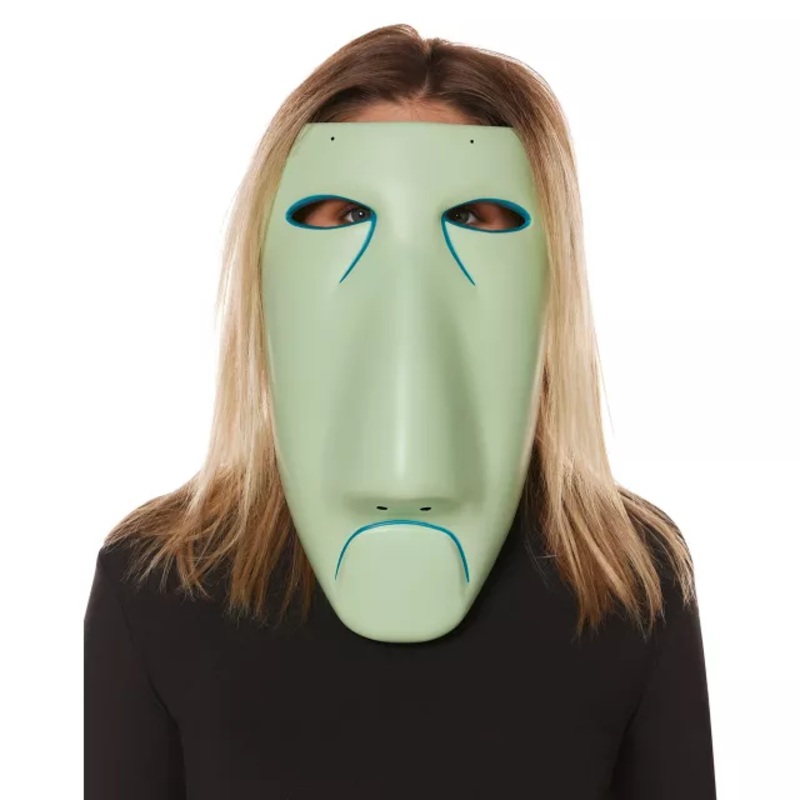 Shock Half Mask - The Nightmare Before Christmas BLUE ONE SIZE FITS MOST