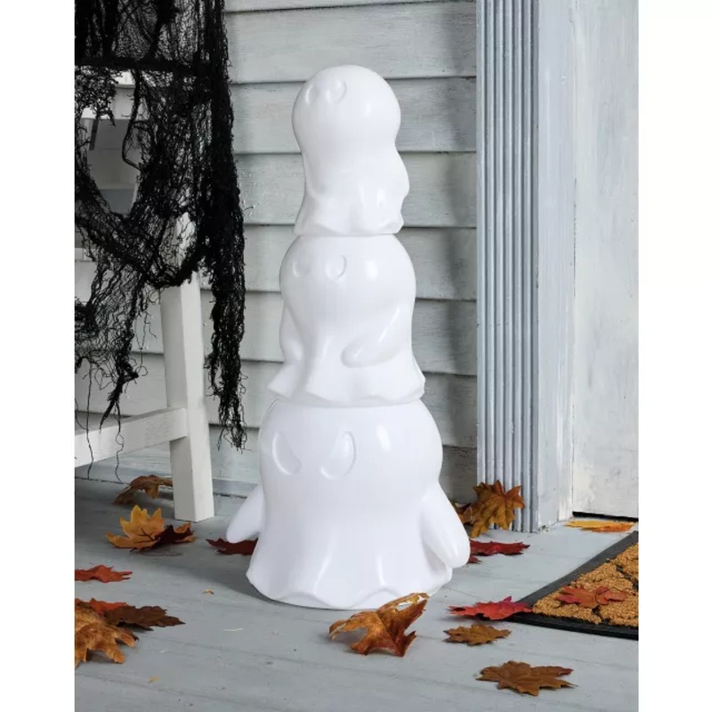 2 Ft Stackable Nesting Ghosts WHITE