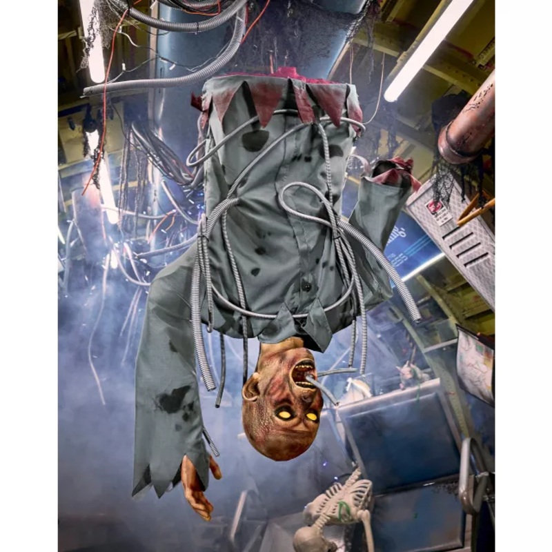 3 Ft 6 In Electrified Corpse Animatronic MULTI-COLOR