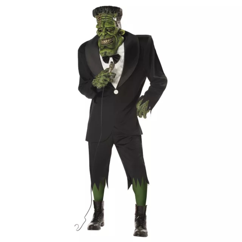 Adult Big Frank Costume GREEN ONE SIZE FITS MOST