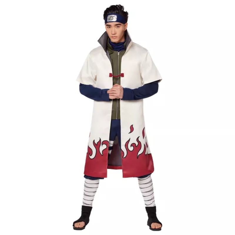 Adult Male Naruto Hokage Robe - Naruto Shippuden TAN SMALL/MEDIUM
