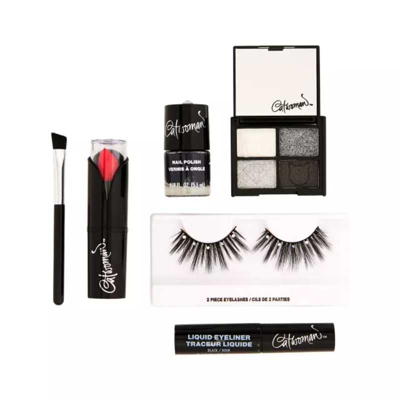 Catwoman Makeup Kit - DC Villains BLACK ONE SIZE FITS MOST