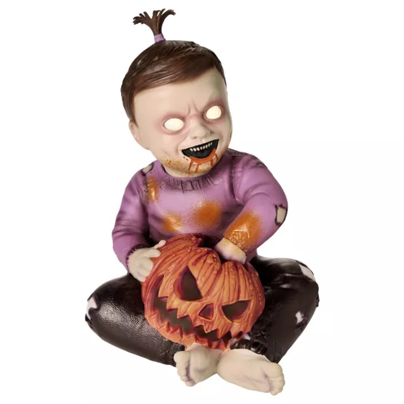 Gutsy Gwen Zombie Babies  Animated Prop