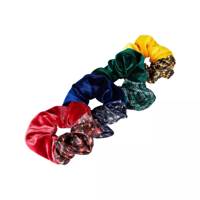 Hogwarts Scrunchies 4 Pack - Harry Potter MULTI-COLOR ONE SIZE FITS MOST