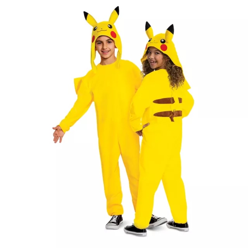 Kids Pikachu Costume Deluxe - Pokmon YELLOW CHILD SMALL