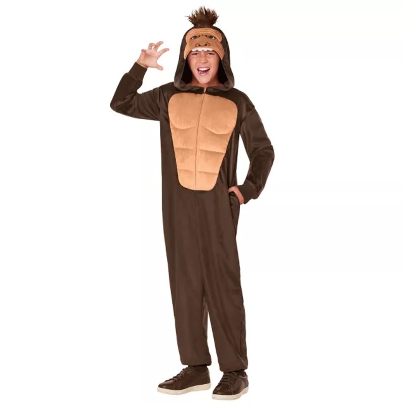 Kids Sasquatch Jumpsuit BROWN CHILD SMALL