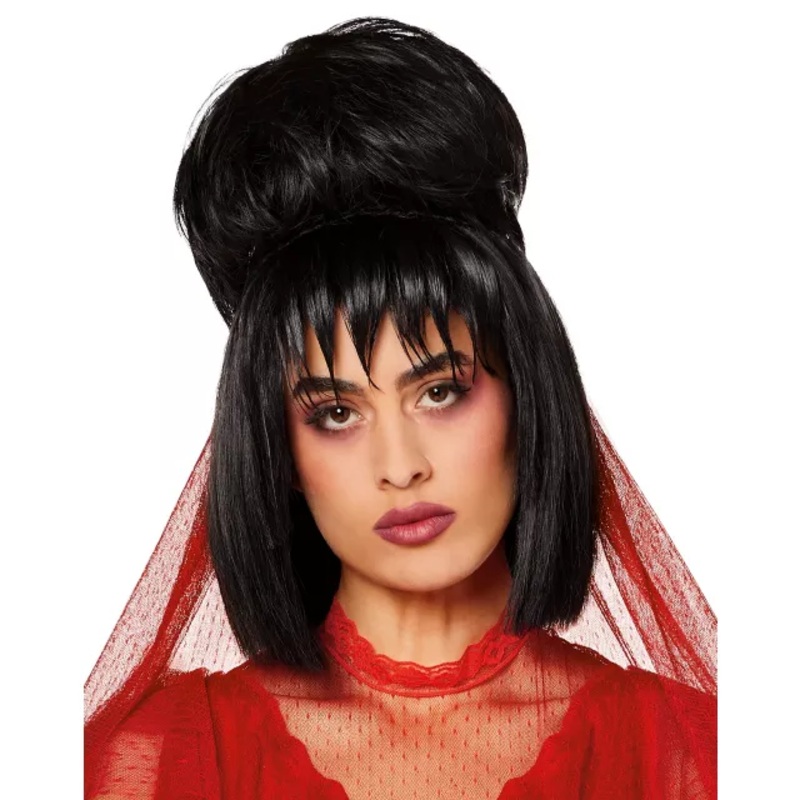 Lydia Deetz Wig - Beetlejuice BLACK ONE SIZE FITS MOST