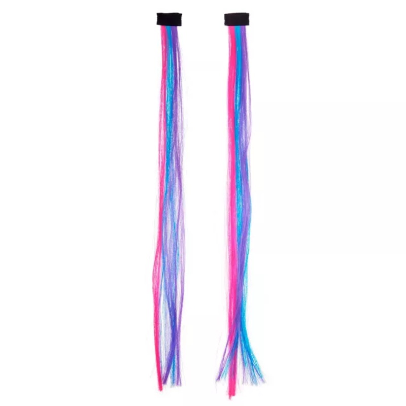 Multi Colored Hair Extensions MULTI-COLOR No Size