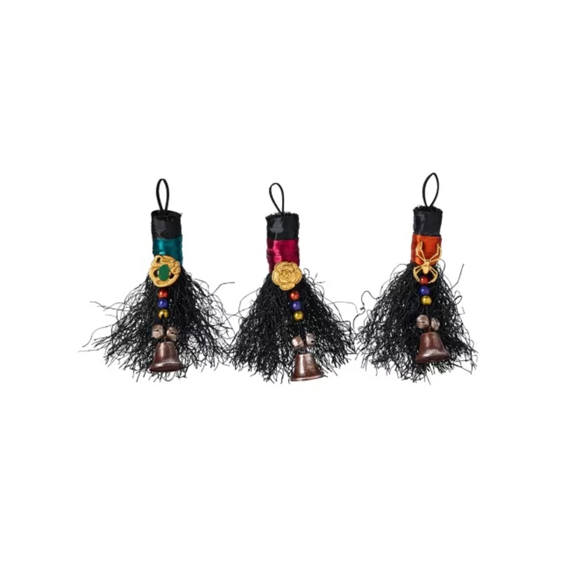 Multi-Pack Mini Broom Set 3 Pack - Hocus Pocus MULTI-COLOR 7.5 INCHES