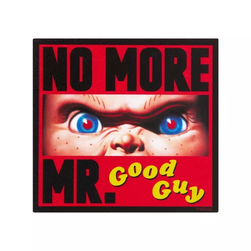 No More Mr. Good Guy Chucky Magnet MULTI-COLOR
