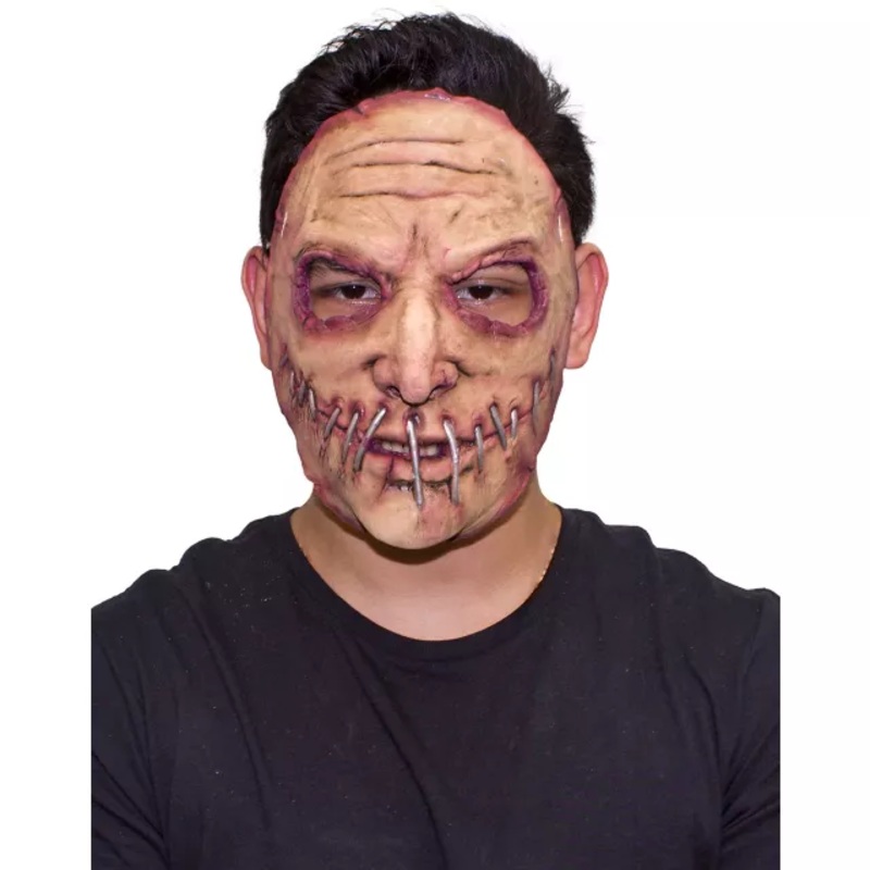 Stitched Smile Half Mask  ONE SIZE FITS MOST