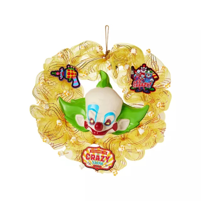 The Crazy Show Wreath - Killer Klowns from Outer Space MULTI-COLOR