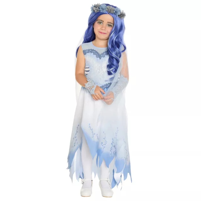 Toddler Emily Costume - Corpse Bride LIGHT BLUE 2T