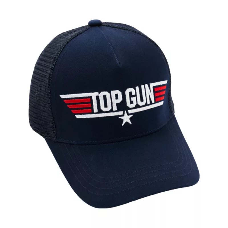 Top Gun Logo Hat BLACK ONE SIZE FITS MOST