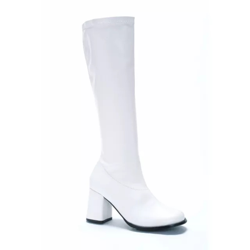 White Go Go Boots WHITE SIZE 6
