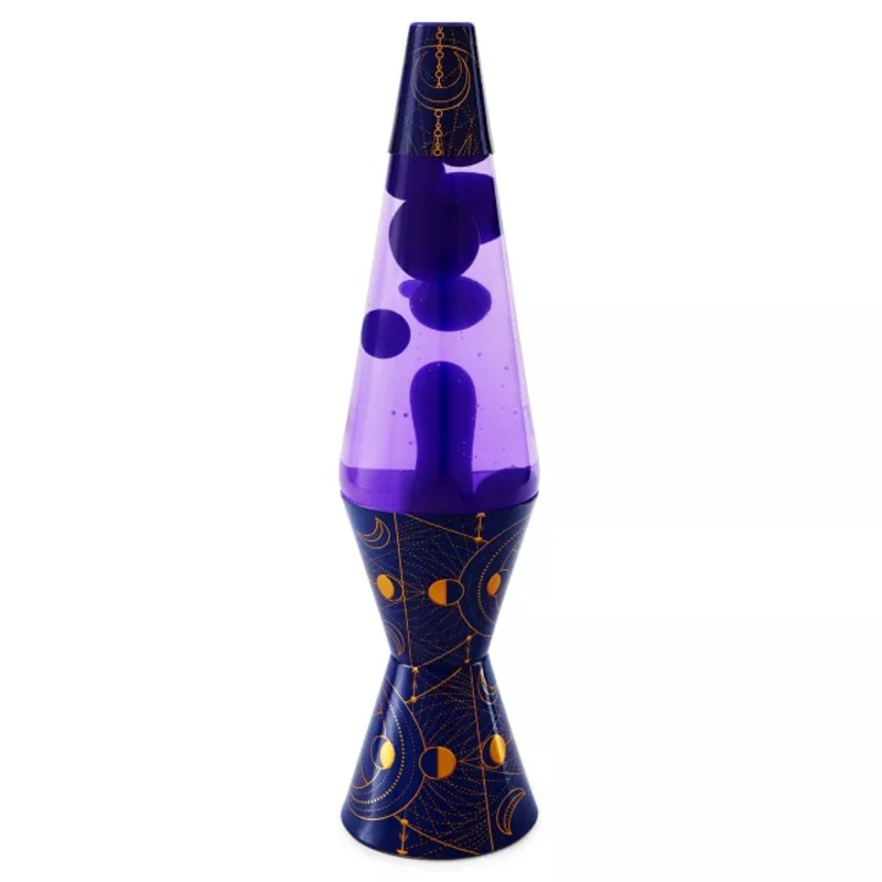 14.5 Inch Blue and Purple Moon Phases Lava Lamp PURPLE 20 OUNCE