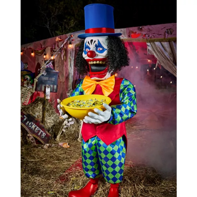5 Ft 4 In Trick or Treat Pete Animatronic MULTI-COLOR