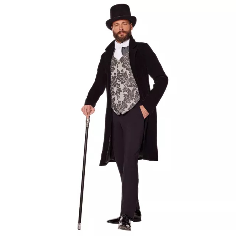 Adult Royal Vested Jacket BLACK ADULT MEDIUM