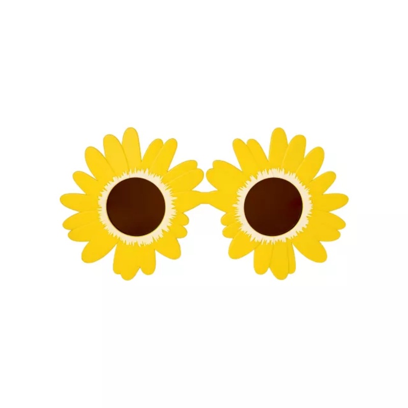 Art the Clown Sunflower Glasses - Terrifier MULTI-COLOR ONE SIZE FITS MOST