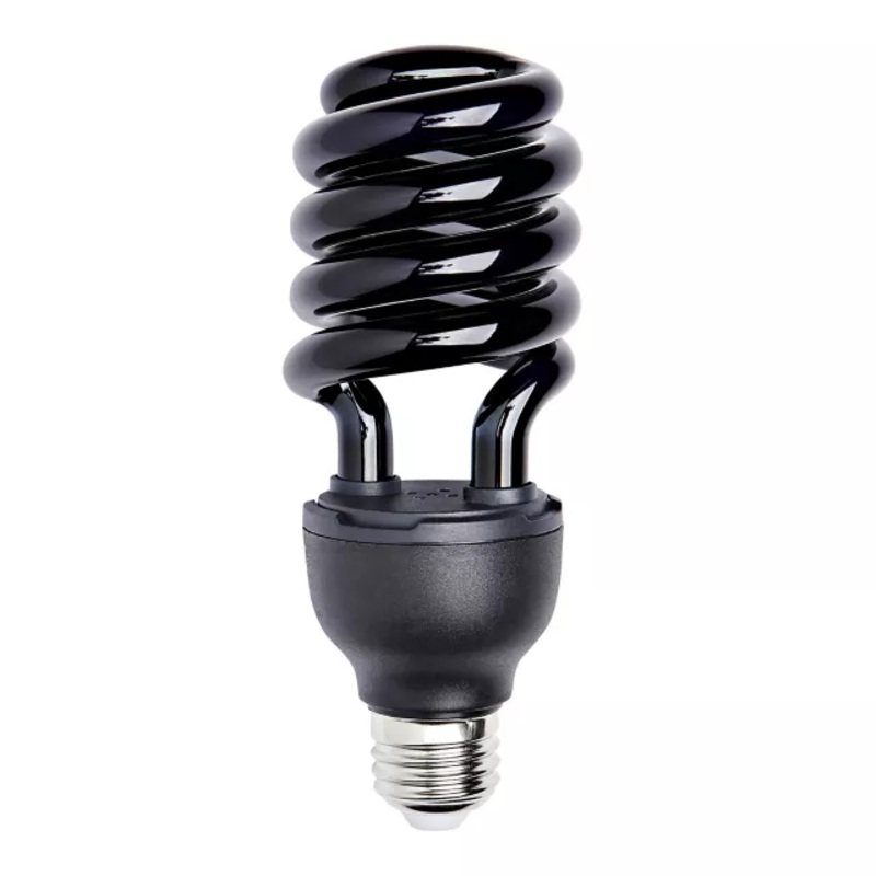 Black Light Bulb 13 watt BLACK No Size