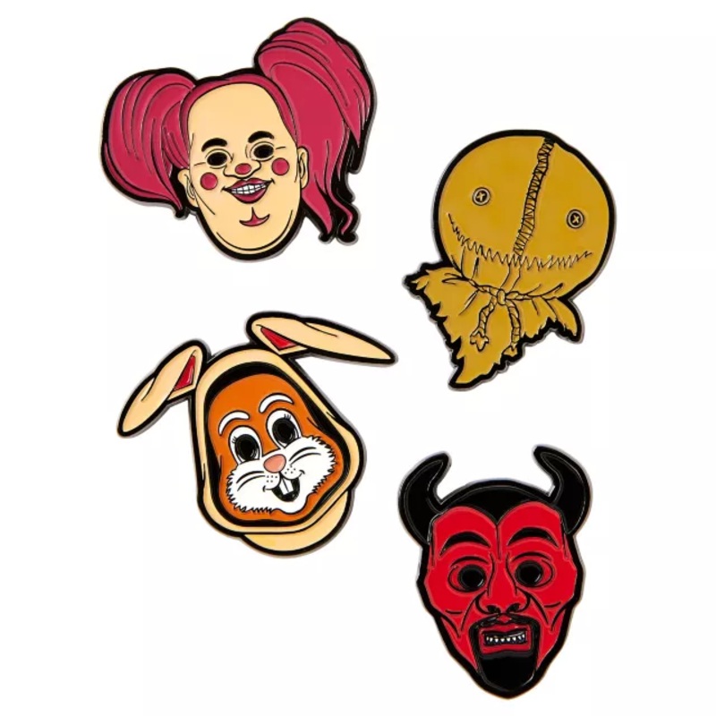 Bus Kids Pin Set 4 Pack - Trick 'r Treat MULTI-COLOR