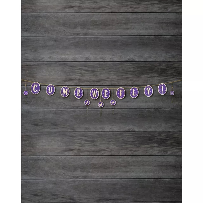 Come We Fly Banner - Hocus Pocus MULTI-COLOR