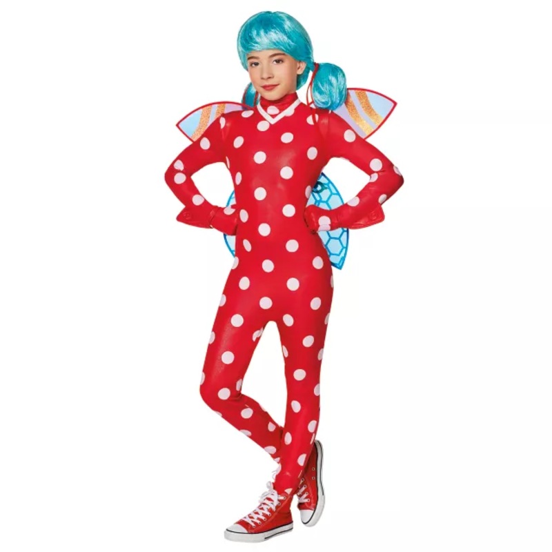 Kids Cosmo Bug Costume - Miraculous Ladybug RED CHILD EXTRA SM