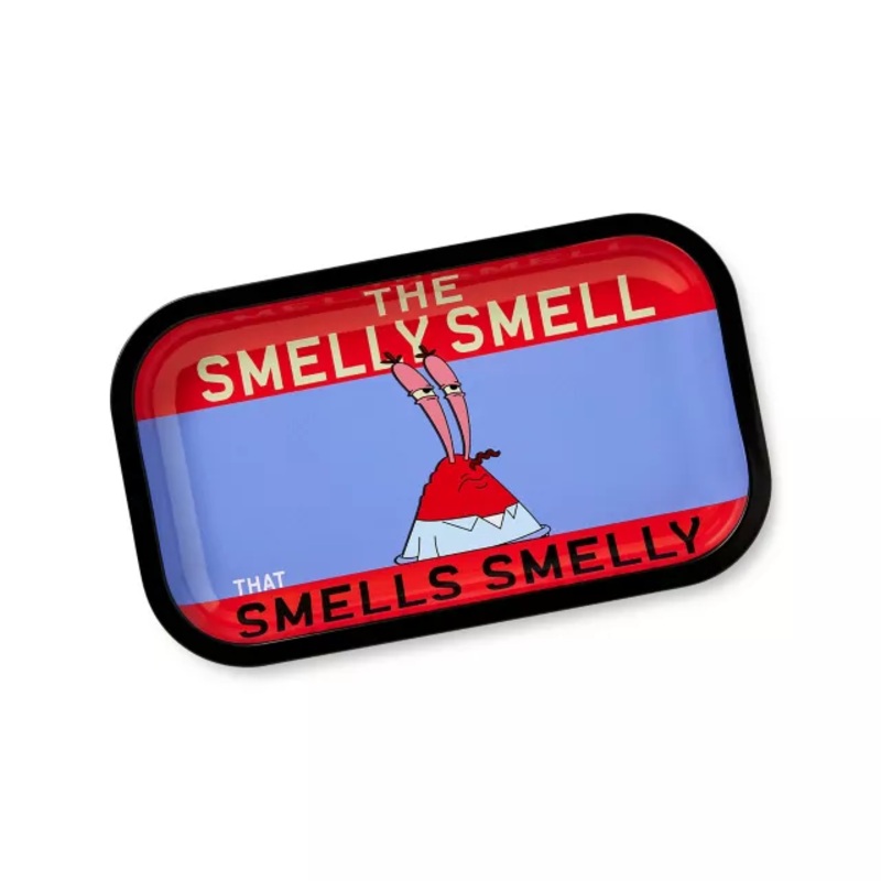 Mr. Krabs The Smelly Smell Tray - SpongeBob SquarePants RED