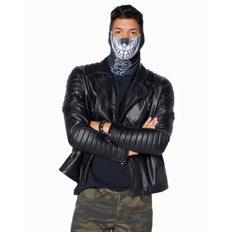 Skull Bandana BLACK ONE SIZE FITS MOST