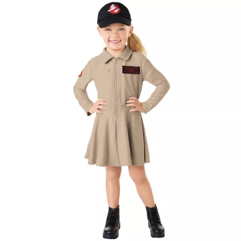 Toddler Ghostbusters Dress Costume - Ghostbusters Classic TAN 2T