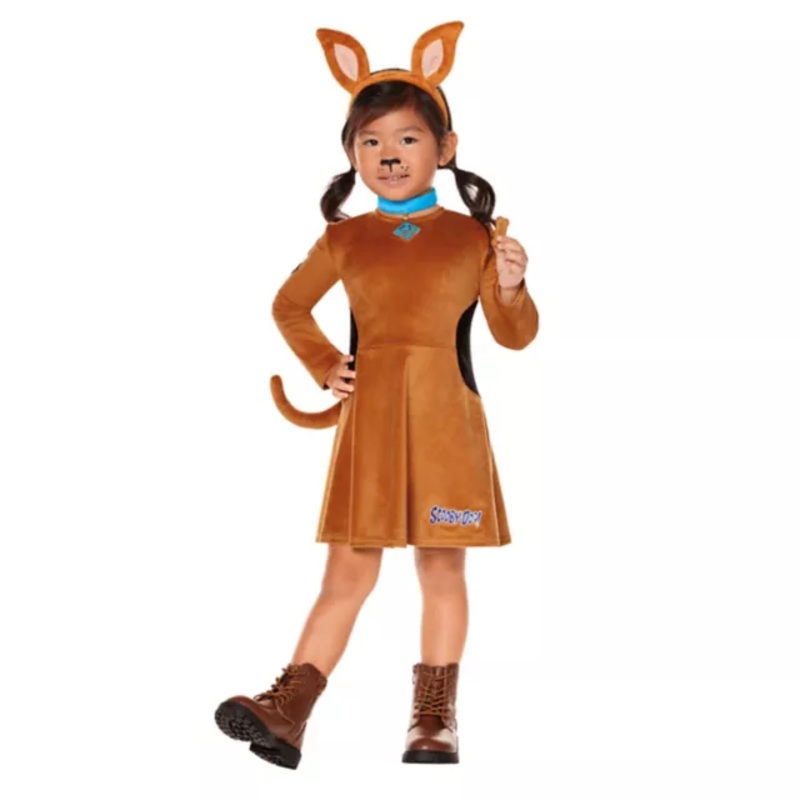 Toddler Scooby-Doo Dress Costume BROWN 2T