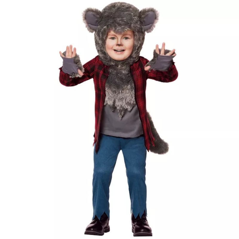 Toddler Werewolf Costume GRAY 2T