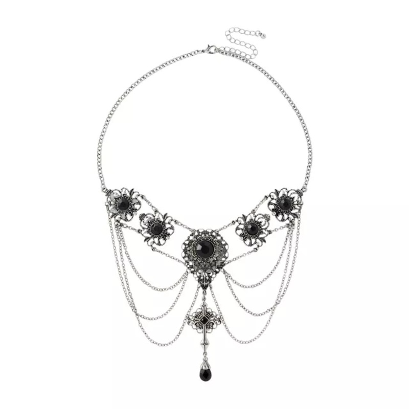 Vampire Necklace BLUE ONE SIZE FITS MOST