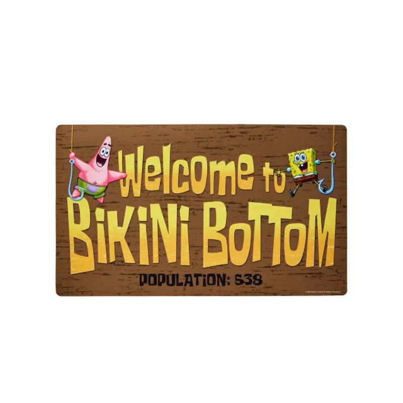Welcome to Bikini Bottom Doormat - SpongeBob SquarePants MULTI-COLOR