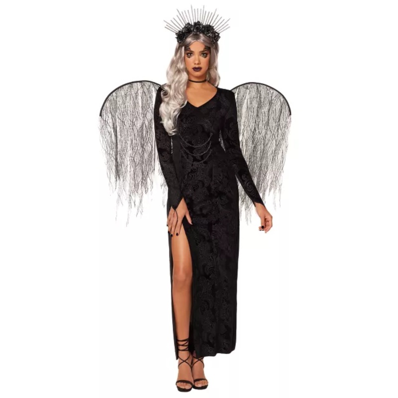 Adult Dark Angel Costume BLACK ADULT SMALL