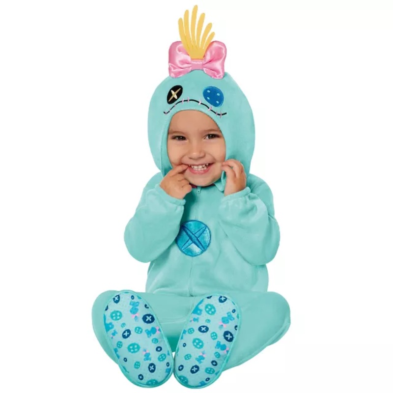 Baby Scrump Costume - Lilo & Stitch AQUAMARINE 0 TO 6 MONTHS
